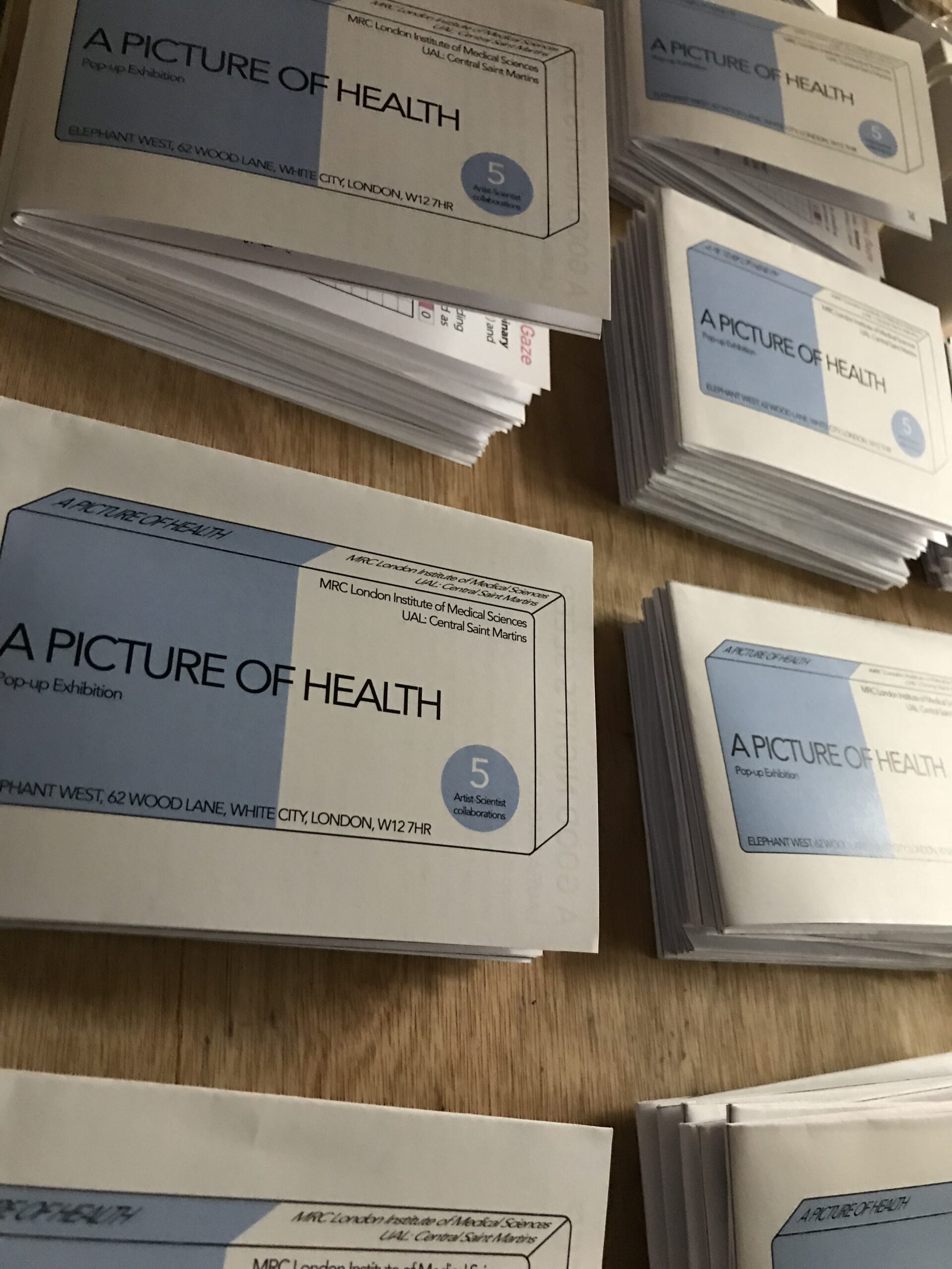 A Picture of Health leaflets